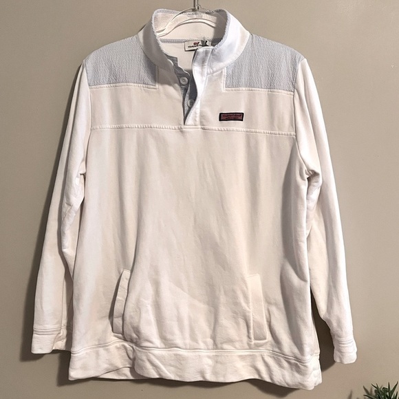 VINEYARD VINES | Med | Seersucker Popover - Picture 2 of 14